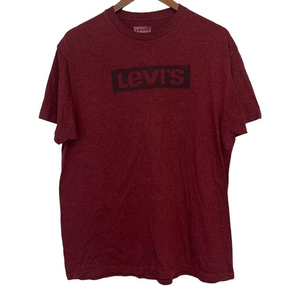 Levi's Other - 🌻SALE🌻 Men's Levi's Dark Red Classic Logo T-Shirt